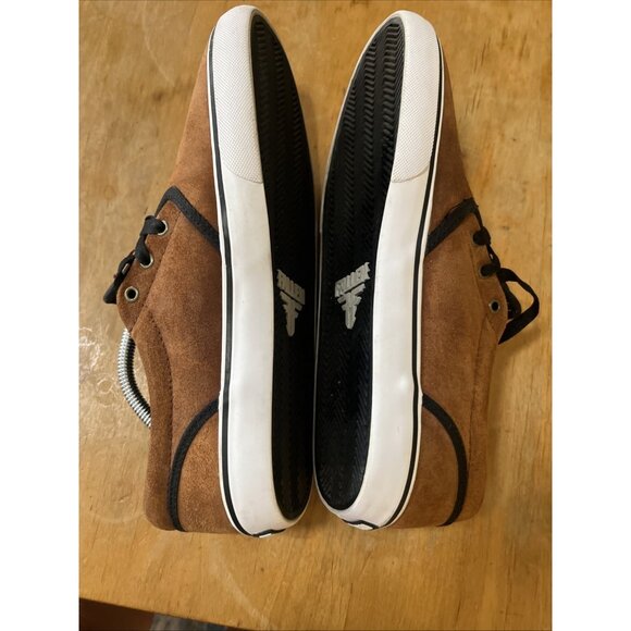 Fallen The “Easy” Mens Skate Shoe Sz 11 Pre Shutdown Brown With Black - Picture 5 of 11